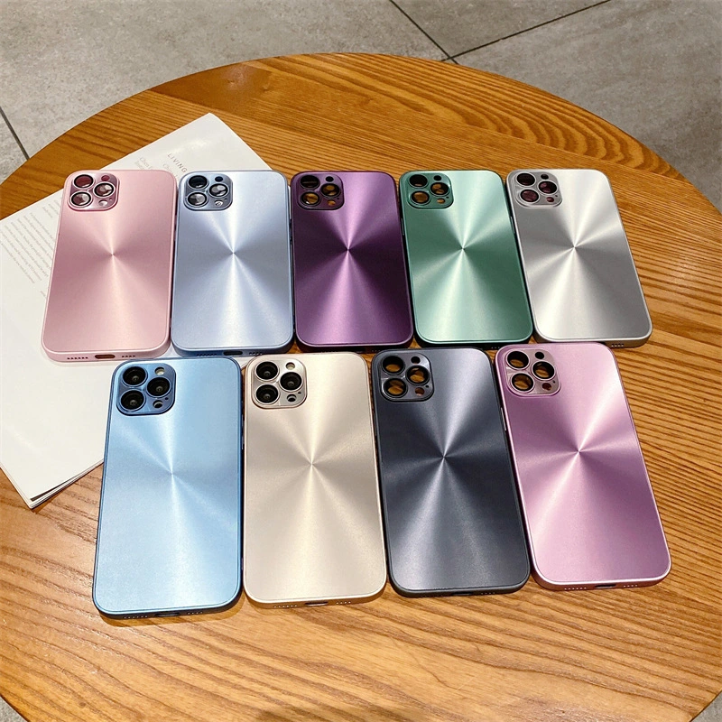 New CD Line Lens Protection Laser Color Anti Scratch Mobile Phone Case for iPhone 14 PRO Max